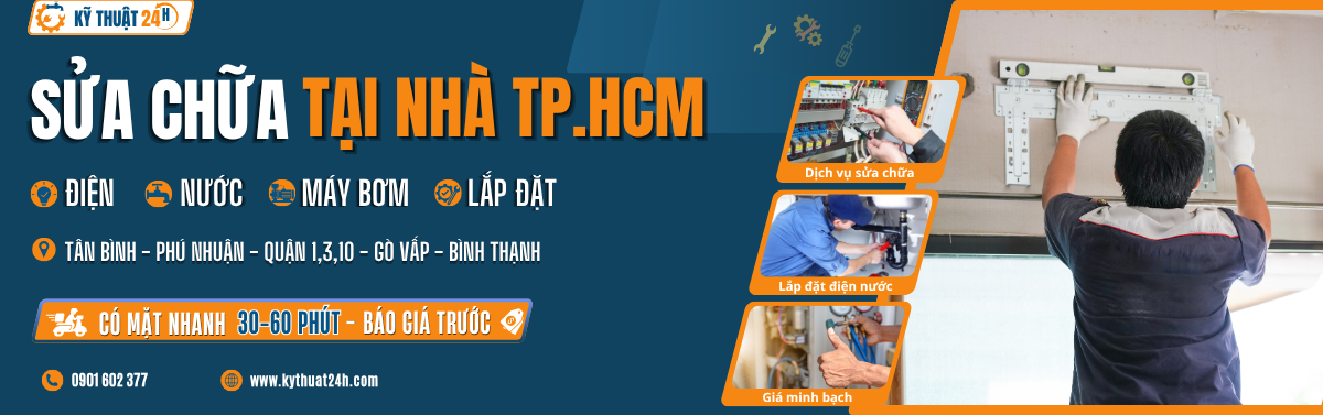Kỹ Thuật 24h - Thợ sửa chữa tại nhà