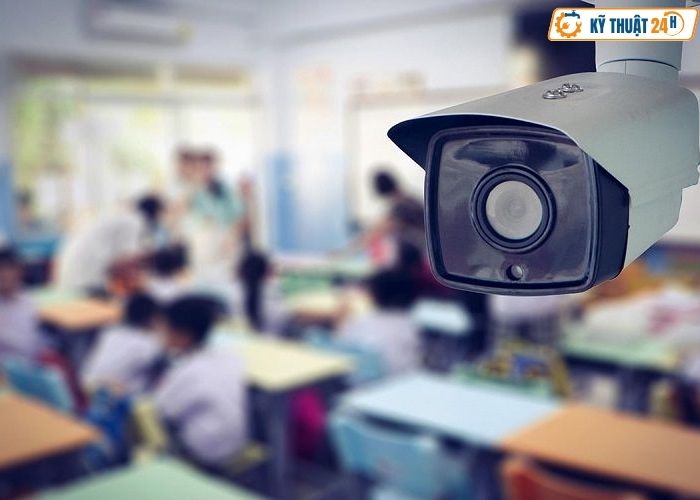 Thi công camera trường học phục vụ giám sát an ninh và quản lý